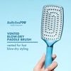 image:imageBaBylissPRO Nano Titanium Curved Paddle Brush ExtraWide Titanium Ceramic Blow Dryer Brush Ionic Technology Smooth FrizzFree Styling Fast BlowoutsVented