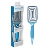 image:imageBaBylissPRO Nano Titanium Curved Paddle Brush ExtraWide Titanium Ceramic Blow Dryer Brush Ionic Technology Smooth FrizzFree Styling Fast BlowoutsVented