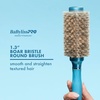 image:imageBaBylissPRO Nano Titanium Smooth amp Shine Scalp Round Hair Brush  Detangling Straightening amp BlowDry Brush for FrizzFree Sleek Shiny Hair13in boar bristle
