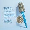 image:imageBaBylissPRO Nano Titanium Smooth amp Shine Scalp Round Hair Brush  Detangling Straightening amp BlowDry Brush for FrizzFree Sleek Shiny Hair13in boar bristle