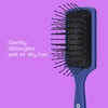 image:imageConair Beyond Gentle Mini Paddle Hair Brush Set 2Pack Detangler Brushes for Women Detangling Brush SetPaddle Hairbrush Mini Travel Set Blue amp Teal