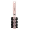 image:imageConair Hair Brush with Boar Bristle Gel Grips Round Medium Colors May Vary
