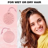 image:imageConair Scalp Massager  Scalp Massager hair growth  DualSided Can use on wet or dry hair  Pink