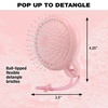 image:imageConair Scalp Massager  Scalp Massager hair growth  DualSided Can use on wet or dry hair  Pink