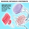 image:imageConair Scalp Massager  Scalp Massager hair growth  Head Massager Scalp  3 Unique Brush Heads  3 Pack