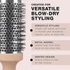 image:imageInfinitiPro by Conair  Hair Brush  Round Brush  Round Brush for Blow Out  Designed to Retain Heat and Optimal Airflow  Performa SeriesToasted Almond
