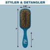 image:imageThe Knot Dr for Conair Pro Style Booster Porcupine Cushion HairbrushBlue