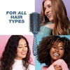 image:imageThe Knot Dr hair brush by Conair  hair brush blow dryer  Ideal for all hair types  round brush for blow out  Vented round hairbrush