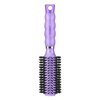image:imageConair Hair Brush with Boar Bristle Gel Grips Round Medium Colors May Vary