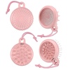 image:imageConair Scalp Massager  Scalp Massager hair growth  DualSided Can use on wet or dry hair  Pink
