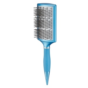 image:imageBaBylissPRO Nano Titanium Curved Paddle Brush ExtraWide Titanium Ceramic Blow Dryer Brush Ionic Technology Smooth FrizzFree Styling Fast BlowoutsCurved