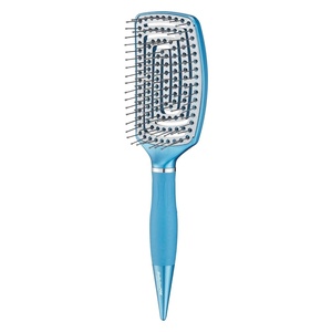 image:imageBaBylissPRO Nano Titanium Curved Paddle Brush ExtraWide Titanium Ceramic Blow Dryer Brush Ionic Technology Smooth FrizzFree Styling Fast BlowoutsVented