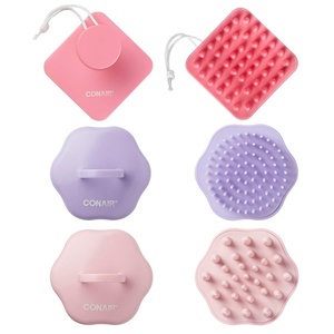 image:imageConair Scalp Massager  Scalp Massager hair growth  Head Massager Scalp  3 Unique Brush Heads  3 Pack