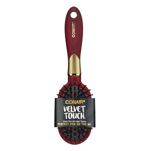 image:imageConair Velvet Touch Cushion Base Brush
