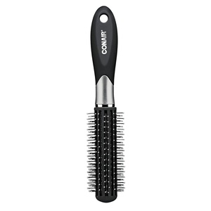 image:imageConair Velvet Touch Full Round Nylon Brush  Color May VaryBlack