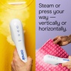 image:imageConair 2in1 Steam amp Iron Garment Wand with 25 Second Heatup Handheld Steamer with Ceramic Soleplate and 12 Minutes Steam Time Portable Travel Clothes Steamer for Wrinkles WhiteBlue GS47