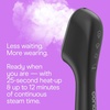 image:imageConair 2in1 Steam amp Iron Garment Wand with 25 Second Heatup Handheld Steamer with Ceramic Soleplate and 12 Minutes Steam Time Portable Travel Clothes Steamer for Wrinkles Black GS47BL