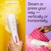 image:imageConair 2in1 Steam amp Iron Garment Wand with 25 Second Heatup Handheld Steamer with Ceramic Soleplate and 12 Minutes Steam Time Portable Travel Clothes Steamer for Wrinkles ButterBerry GS47BB