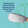 image:imageConair Complete Care Protective Garment Steaming Mitt Creates a firm backing while steamingGarment Steaming Mitt