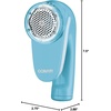 image:imageConair Fabric Shaver and Lint Remover Battery Operated Portable Fabric Shaver Blue