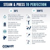 image:imageConair Handheld Garment Steamer for Clothes ExtremeSteam 1200W Portable Handheld DesignWhiteLight GreenWhite  Blue