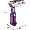 image:imageConair Handheld Garment Steamer for Clothes Turbo ExtremeSteam 1550W Portable Handheld Design Strong Penetrating Steam  Amazon Exclusive in PlumHand Held Steamer  Plum