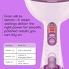 image:imageConair Handheld Garment Steamer for Clothes Turbo ExtremeSteam 1875W Fabric Steamer Portable Handheld Design Strong Penetrating Steam Amazon Exclusive Purple