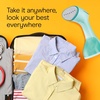 image:imageConair Power Steam Garment Steamer Clothes Steamer Handheld with Ceramic Soleplate Clothing Steamer 35Second HeatUp 15Minute Steam Fabric Attachments Mint Green