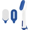 image:imageConair 2in1 Steam amp Iron Garment Wand with 25 Second Heatup Handheld Steamer with Ceramic Soleplate and 12 Minutes Steam Time Portable Travel Clothes Steamer for Wrinkles WhiteBlue GS47