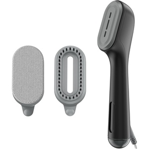 image:imageConair 2in1 Steam amp Iron Garment Wand with 25 Second Heatup Handheld Steamer with Ceramic Soleplate and 12 Minutes Steam Time Portable Travel Clothes Steamer for Wrinkles Black GS47BL