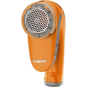 image:imageConair Fabric Shaver and Lint Remover Battery Operated Portable Fabric Shaver Orange