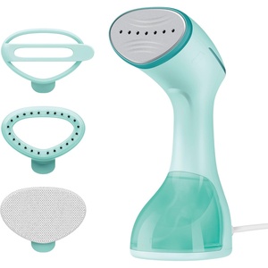 image:imageConair Power Steam Garment Steamer Clothes Steamer Handheld with Ceramic Soleplate Clothing Steamer 35Second HeatUp 15Minute Steam Fabric Attachments Mint Green