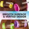 image:imageConair Foam Hair Rollers Heatless curls  Foam Rollers  Hair Rollers  Loose Hair Curlers in Assorted Sizes  8 Count wstorage caseRainbow