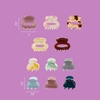 image:imageConair Luxe Acrylic Mini Clips 11PK Lightweight Durable Micro Claw Clips Hair Clips for Women for Pinning amp Flyaway Control Trendy Minis for Travel amp Quick Hairstyles Mixed Neutrals