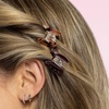 image:imageConair Luxe Acrylic Mini Clips 11PK Lightweight Durable Micro Claw Clips Hair Clips for Women for Pinning amp Flyaway Control Trendy Minis for Travel amp Quick Hairstyles Mixed Neutrals