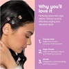 image:imageConair Luxe Acrylic Mini Clips 11PK Lightweight Durable Micro Claw Clips Hair Clips for Women for Pinning amp Flyaway Control Trendy Minis for Travel amp Quick Hairstyles Mixed Neutrals