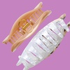 image:imageConair Luxe Large OpenCenter Claw Clips 2PK Strong Hold Hair Clips for Women Modern Cute Hair ClipsCute Claw Clips Lightweight amp Durable All Hair Types Neutral Solid amp Tortoise Finish