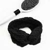image:imageScnci by Conair ExtraWide Twist Headwrap Made in Italy in Black 1 CountBlack