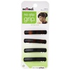 image:imageScunci Noslip Grip Auto Clasp Barrettes 2 Count Colors May Vary4 Count Pack of 2