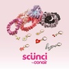 image:imageScunci by Conair 17PC Satin Scrunchie and Charm Set Scrunchies for Women with Removable Charms Mini Hair Scrunchies with Comfortable AllDay Hold Satin Hair Ties No Damage Multicolor