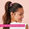 image:imageScunci by Conair 17PC Satin Scrunchie and Charm Set Scrunchies for Women with Removable Charms Mini Hair Scrunchies with Comfortable AllDay Hold Satin Hair Ties No Damage Multicolor