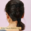 image:imageScunci by Conair 36PC Hosiery Hair Ties Stretch Hair Elastics SoftTouch Hair Ties No Damage Black