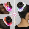 image:imageScunci by Conair 3pk light up Scrunchie Set  gifts for teen girls  holiday gifts  hair ties  hair accessories for women  stocking stuffers  beauty gifts  Pink Blue amp Red