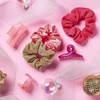 image:imageScunci by Conair Gift Set Gift Box Under 20 Includes 3 Claw Clips and 3 Scrunchies in Pink and Gold ColorsPink Set