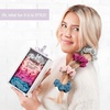 image:imageScunci by Conair Gift Set Gift Box Under 20 Includes 3 Claw Clips and 3 Scrunchies in Pink and Gold ColorsPink and Purple