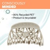 image:imageScunci by Conair Large Hair Claw Clip Clips For Thick Hair Consciously Minded EcoFriendly Clip in Blush Pink 1 Pack