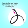 image:imageScunci by Conair No Damage Assorted Sizes Elastics for Women and Men Elastic Hair Ties with No Damage in Black 36 PackBlack