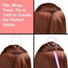 image:imageScunci by Conair No Damage Assorted Sizes Elastics for Women and Men Elastic Hair Ties with No Damage in Black 36 PackBlack