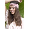 image:imageScunci by Conair Soft Knot Headwraps in Neutral Mauve and Dark Grey 2 Count