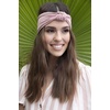 image:imageScunci by Conair Soft Knot Headwraps in Neutral Mauve and Dark Grey 2 Count